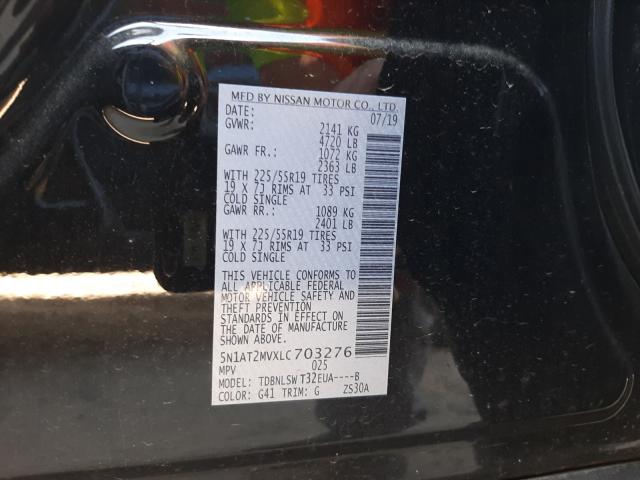 2020 NISSAN ROGUE S - 5N1AT2MVXLC703276
