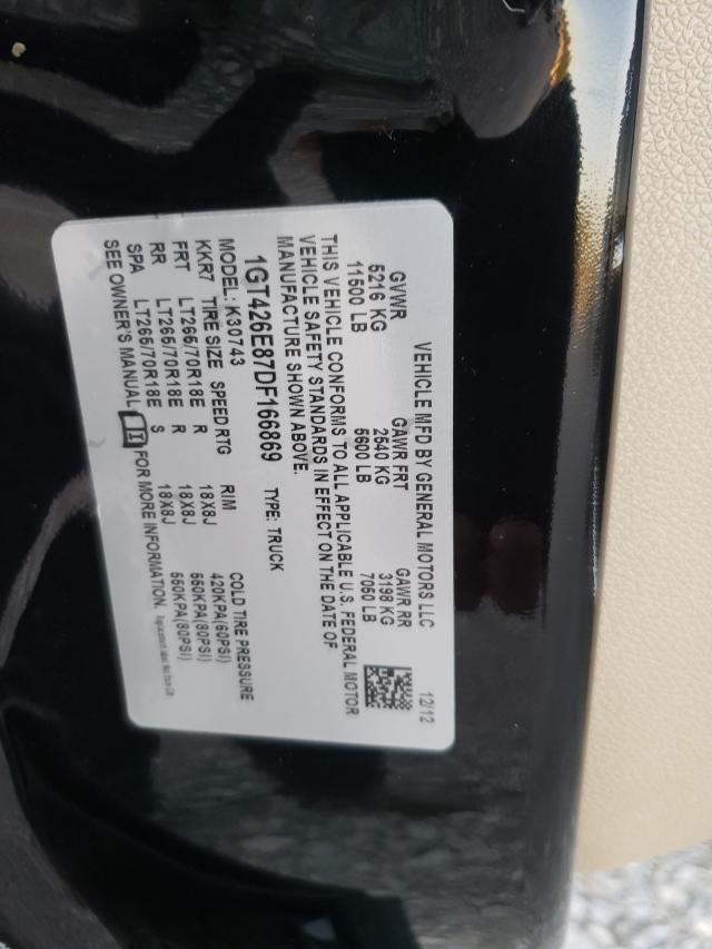 2013 GMC SIERRA K35 1GT426E87DF166869