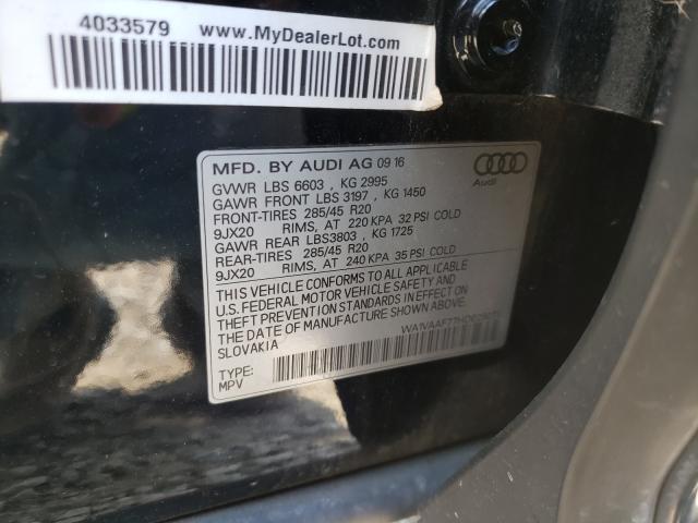 2017 AUDI Q7 PRESTIG WA1VAAF77HD029071