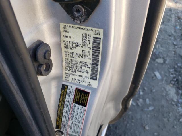 2010 NISSAN FRONTIER K 1N6AD0CW3AC407395