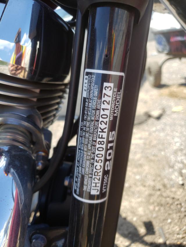 2015 HONDA VT750 C JH2RC5008FK201273