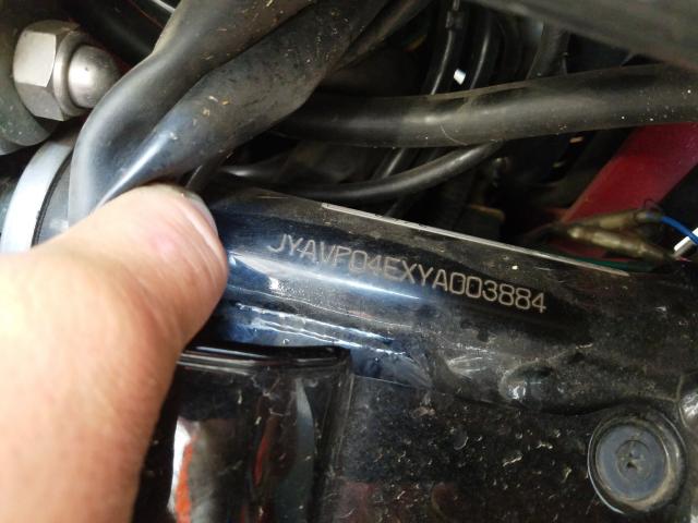 2000 YAMAHA MOTORCYCLE JYAVP04EXYA003884
