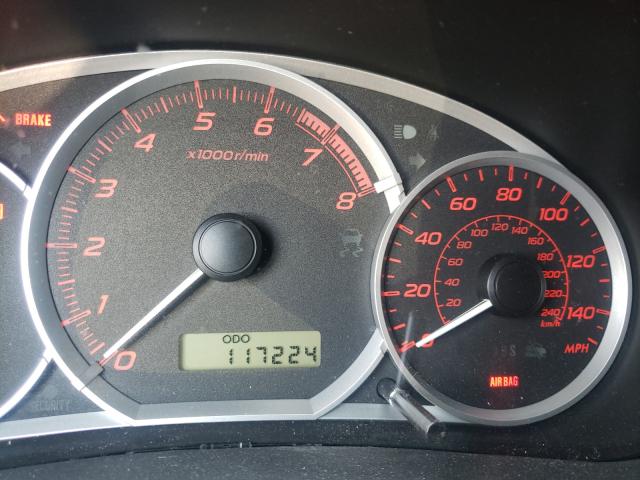 2011 SUBARU IMPREZA WR JF1GV7E62BG509738