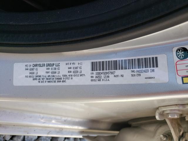 2011 DODGE AVENGER EX 1B3BD4FB2BN579027
