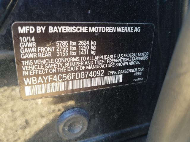 2015 BMW 740 LXI WBAYF4C56FD874092