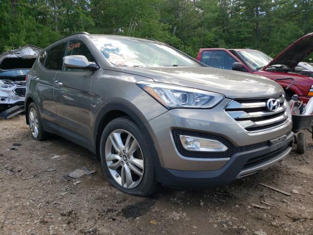 Salvage cars for sale from Copart Lyman, ME: 2013 Hyundai Santa FE S