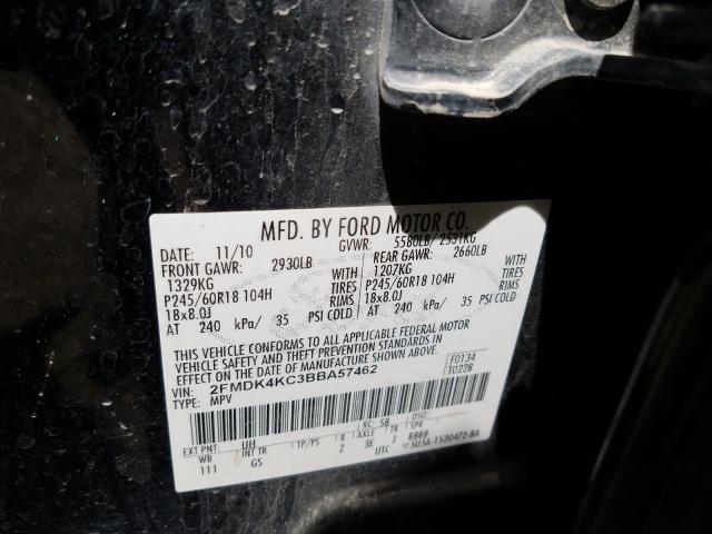 2011 FORD EDGE LIMIT 2FMDK4KC3BBA57462