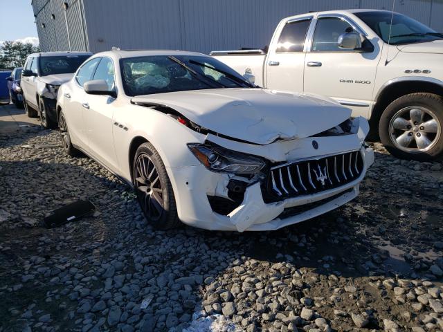 Salvage cars for sale at Windsor, NJ auction: 2018 Maserati Ghibli S