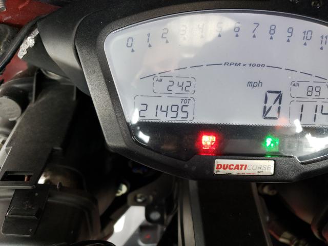 2012 DUCATI SUPERBIKE ZDM1XBMV1CB018537