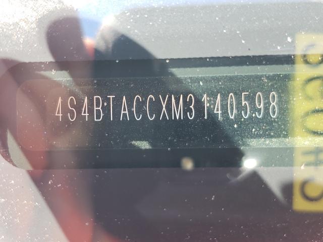 2021 SUBARU OUTBACK PR 4S4BTACCXM3140598