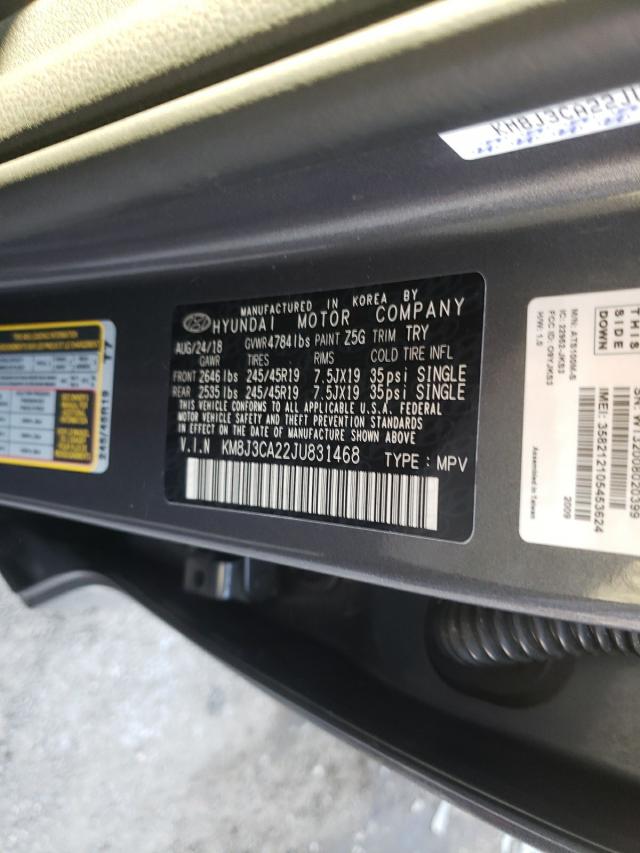 2018 HYUNDAI TUCSON VAL KM8J3CA22JU831468
