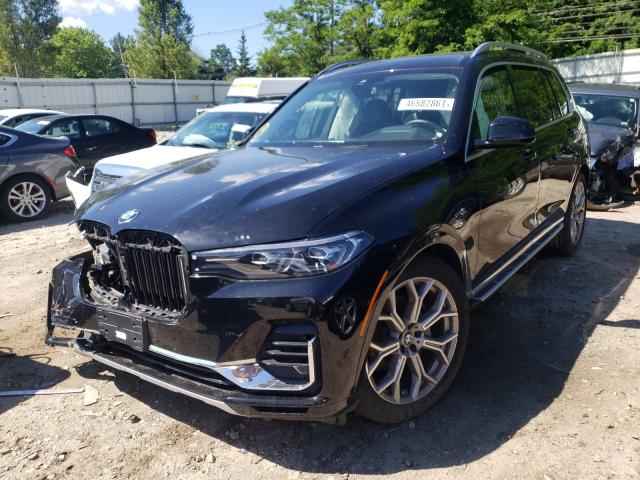 VIN 5UXCW2C00L9B91097 2020 BMW X7, Xdrive40I no.2