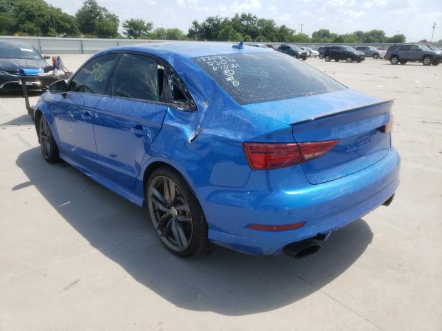 2018 AUDI RS3 WUABWGFFXJ1903637
