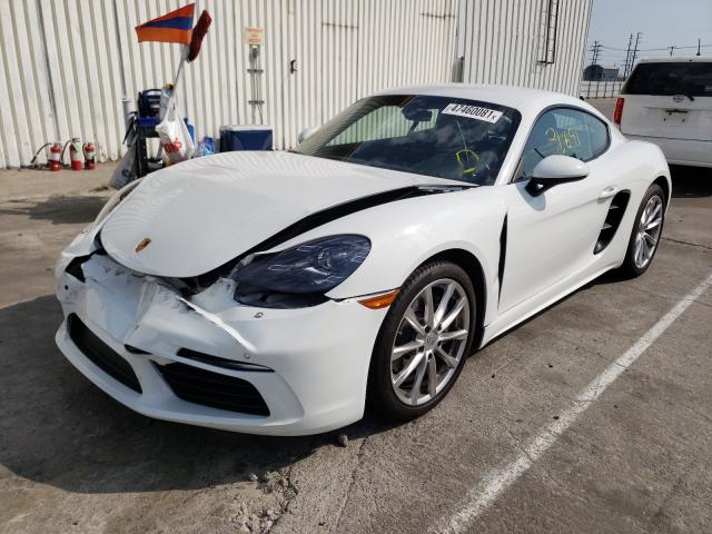 2018 PORSCHE CAYMAN WP0AA2A84JK260845