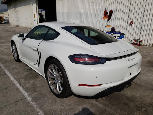 2018 PORSCHE CAYMAN WP0AA2A84JK260845