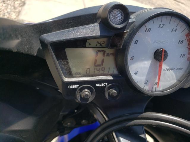 2007 YAMAHA YZFR6 S JYARJ06E17A036321