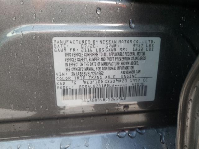 2020 NISSAN 240SX 3N1AB8BV8LY261962