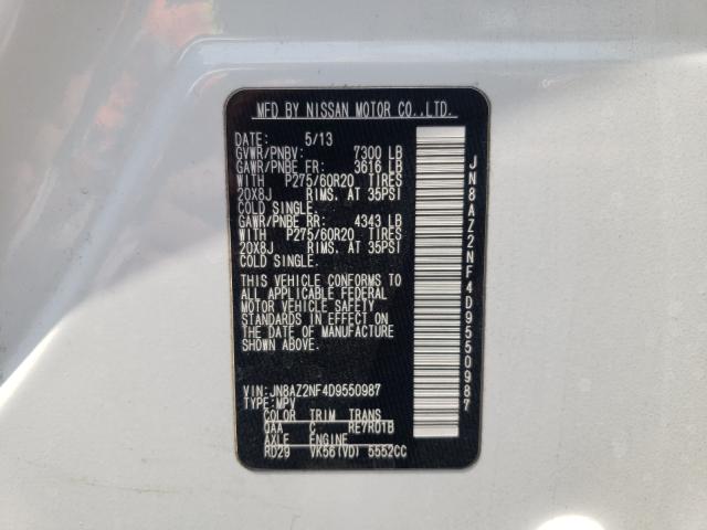 2013 INFINITI QX56 JN8AZ2NF4D9550987