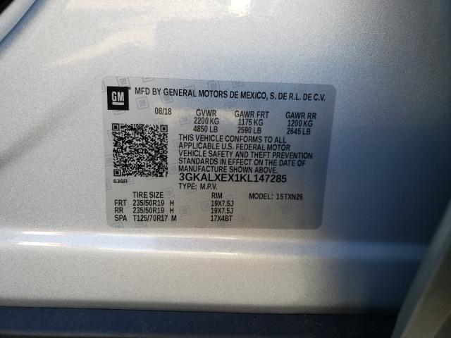 2019 GMC TERRAIN DE 3GKALXEX1KL147285