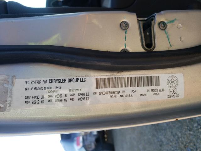 2010 DODGE CALIBER SX 1B3CB4HA9AD597334