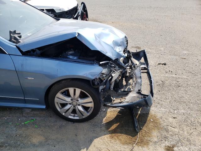 2012 MERCEDES-BENZ E 350 BLUE WDDHF2EB1CA561786