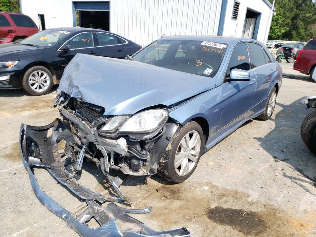 2012 MERCEDES-BENZ E 350 BLUE WDDHF2EB1CA561786
