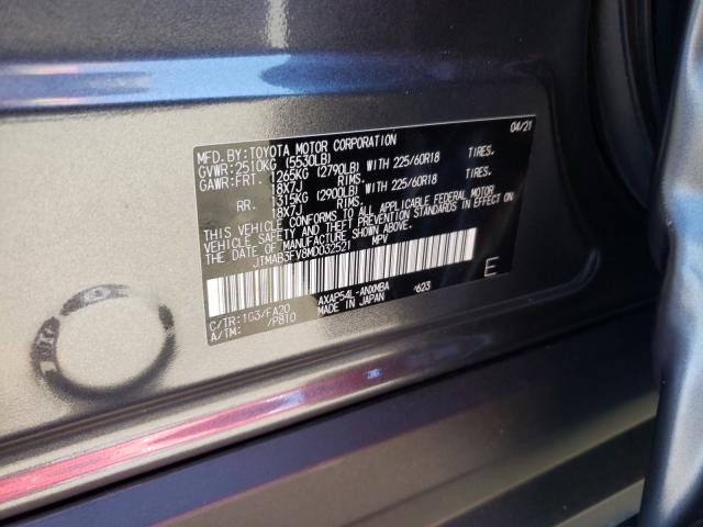 2021 TOYOTA RAV4 PRIME JTMAB3FV8MD032521