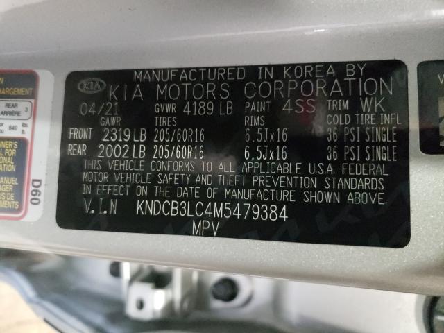 2021 KIA NIRO LX KNDCB3LC4M5479384