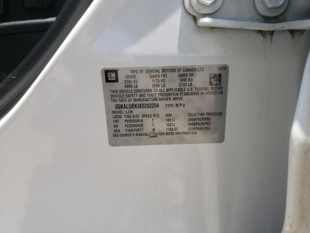 2014 GMC TERRAIN DE 2GKALUEK9E6292294