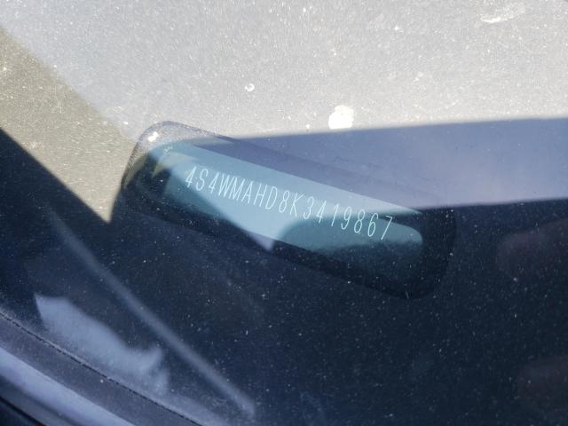 2019 SUBARU ASCENT 4S4WMAHD8K3419867
