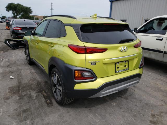 2019 HYUNDAI KONA LIMIT KM8K33A58KU217220