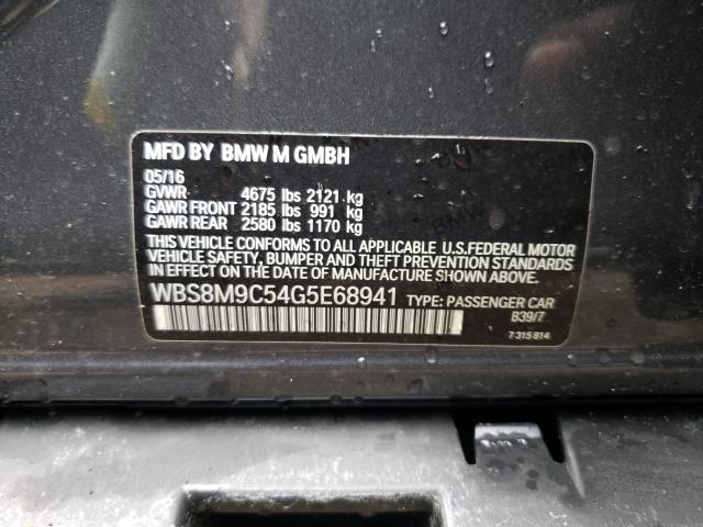 2016 BMW M3 WBS8M9C54G5E68941