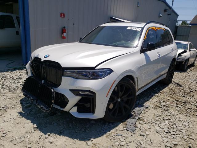 VIN 5UXCX6C03L9C78190 2020 BMW X7, M50I no.2