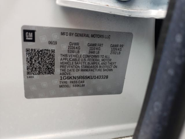 2019 CADILLAC CT6 SPORT 1G6KN5R65KU143328