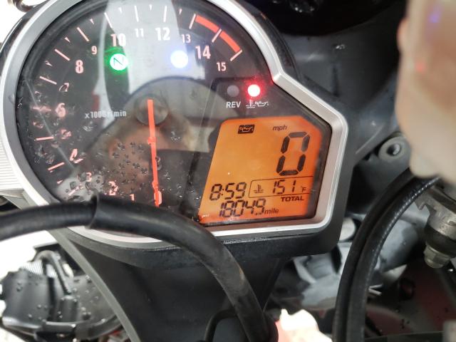 2010 HONDA CBR1000 RR JH2SC5908AK200671