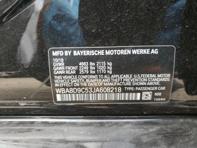 2018 BMW 330 XI WBA8D9C53JA608218