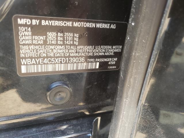 2015 BMW 740 LI WBAYE4C5XFD139036