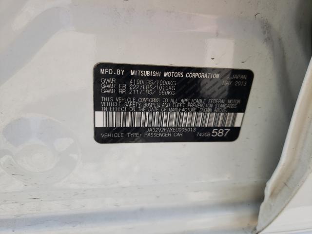 2014 MITSUBISHI LANCER SE JA32V2FWXEU005013