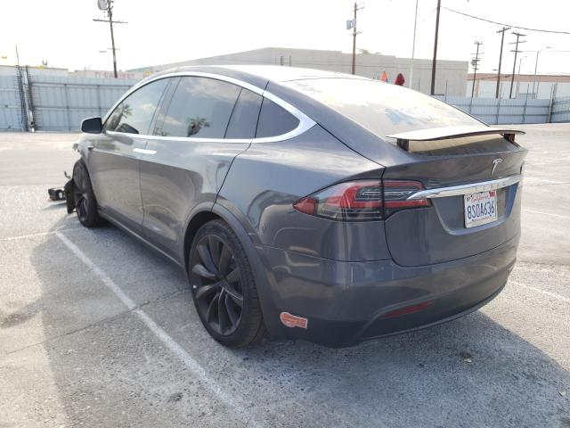 2020 TESLA MODEL X 5YJXCDE27LF296115