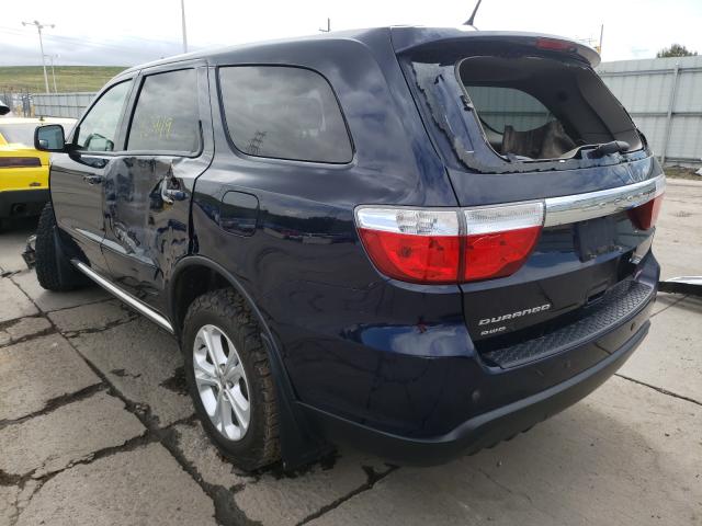 2012 DODGE DURANGO SX 1C4RDJAG5CC212716