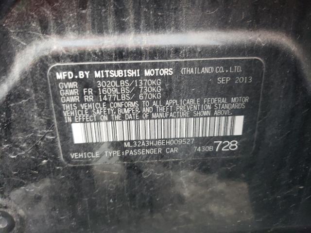 2014 MITSUBISHI MIRAGE DE ML32A3HJ6EH009527