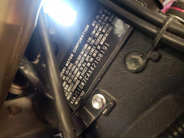2004 SUZUKI GSX-R600 K JS1GN7CAX42108191