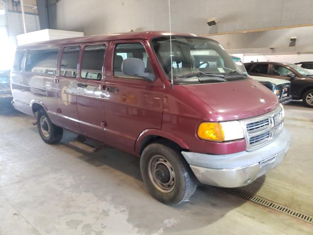 dodge ram wagon 2001 vin 2b5wb35y41k527214