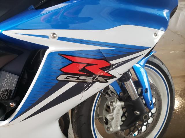 2012 SUZUKI GSX-R600 JS1GN7FA4C2100050