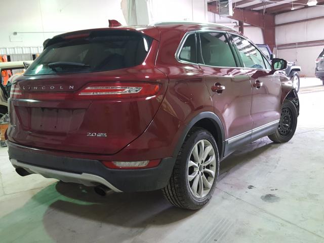 2016 LINCOLN MKC SELECT 5LMCJ2D95GUJ00539