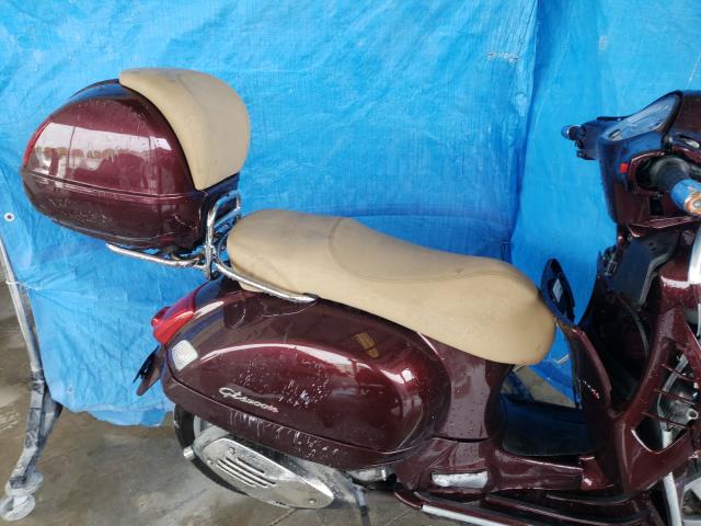 2012 VESPA GTS 300 SU ZAPM459L6C5800842