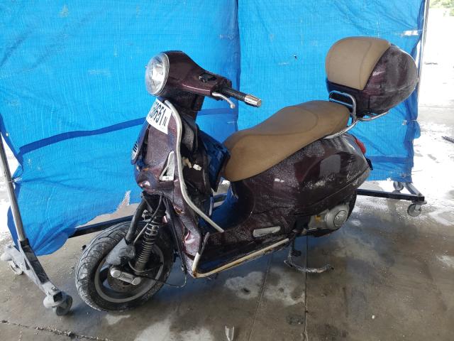 2012 VESPA GTS 300 SU ZAPM459L6C5800842