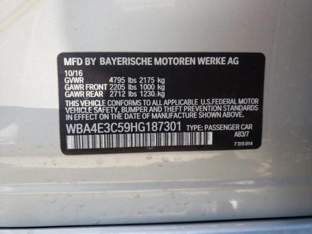 2017 BMW 440I GRAN WBA4E3C59HG187301