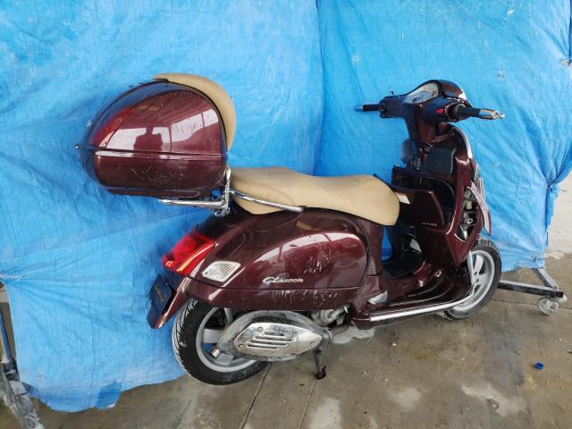 2012 VESPA GTS 300 SU ZAPM459L6C5800842