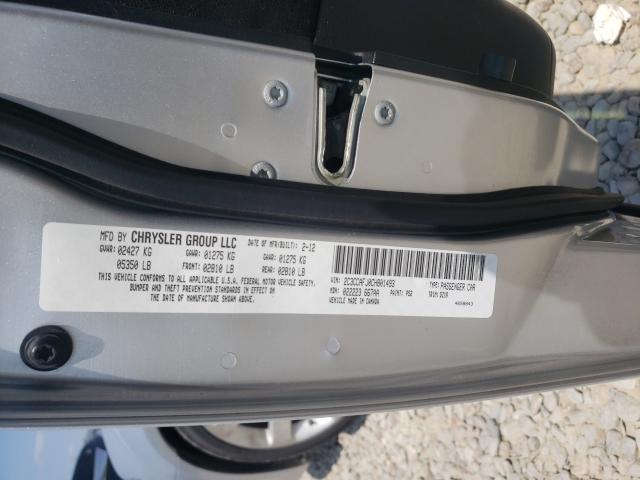 2012 CHRYSLER 300 SRT-8 2C3CCAFJ0CH801493